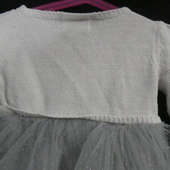DRESSED UP By GYMBOREE | 2T | One Piece Knit Top Dress with Tulle Skirt - Picture 11 of 16